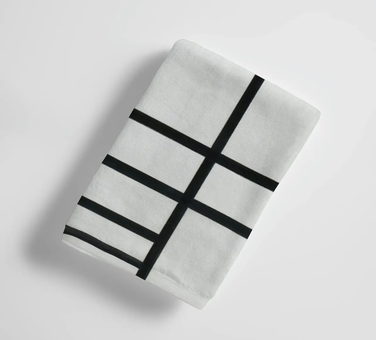 Mondrian's "Composition" - De Stijl Abstract Harmony towel by NorwesClub