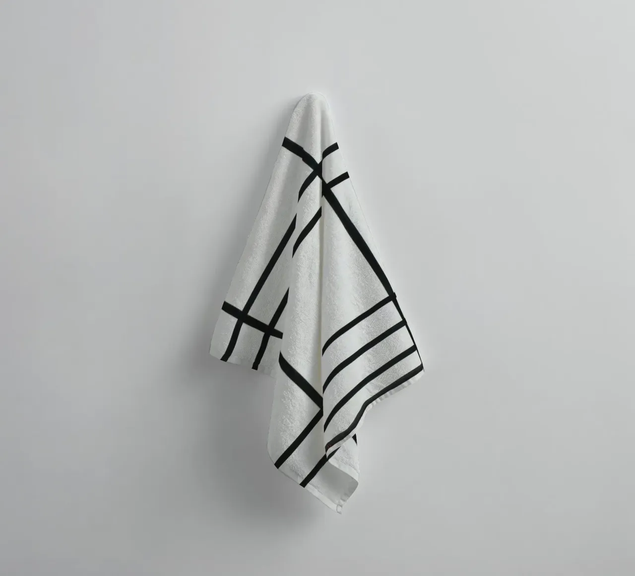 Mondrian's "Composition" - De Stijl Abstract Harmony towel by NorwesClub