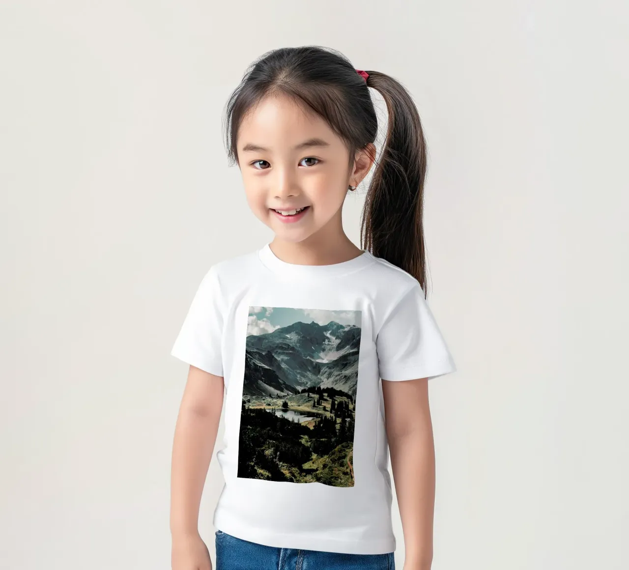 Idyllic t-shirt bambini da Sebastian Hilgetag