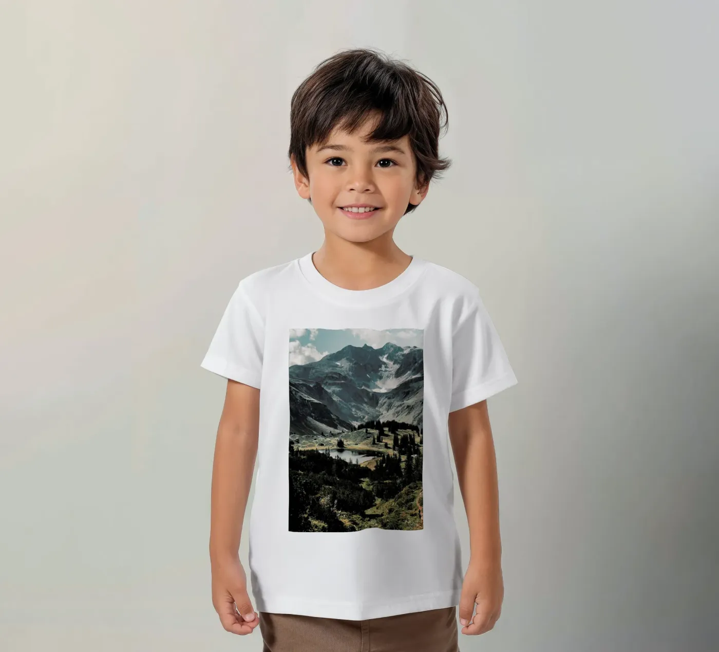 Idyllic t-shirt bambini da Sebastian Hilgetag