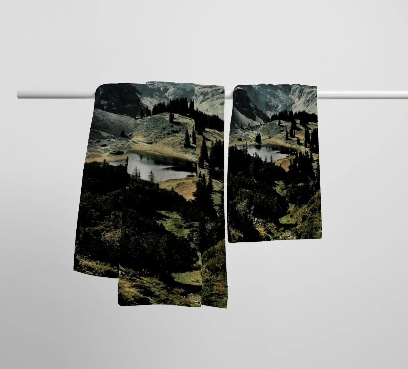 Idyllic badhanddoek van Sebastian Hilgetag