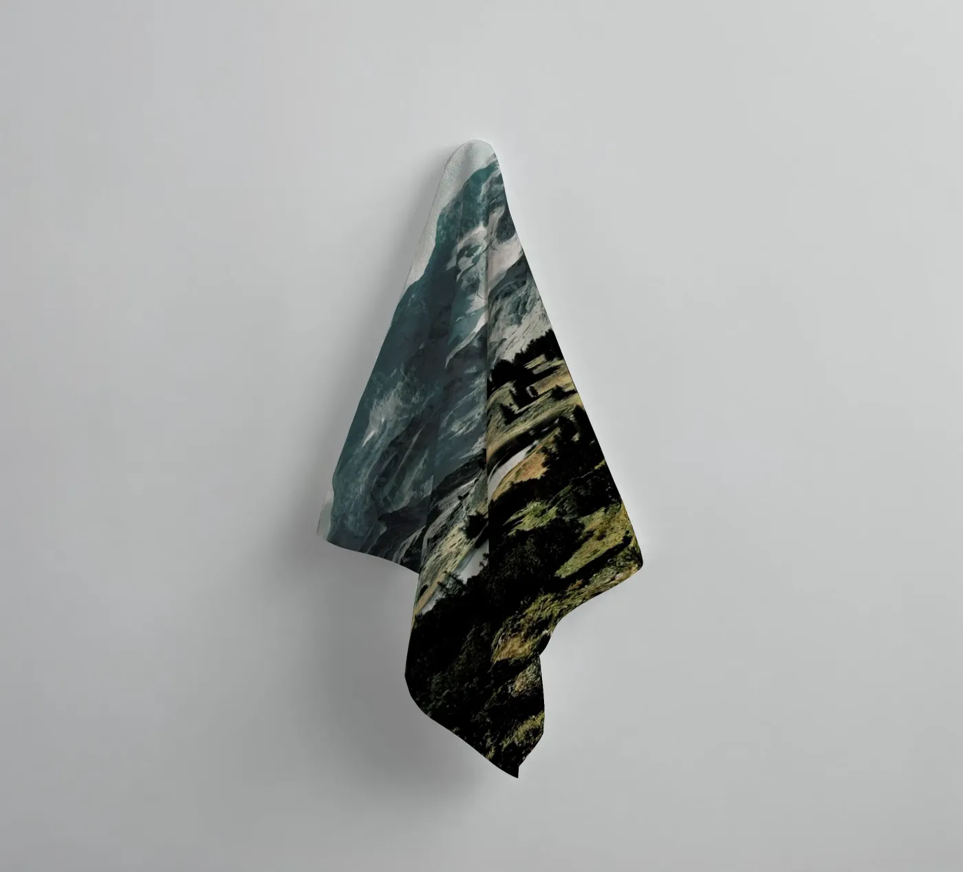 Idyllic badhanddoek van Sebastian Hilgetag