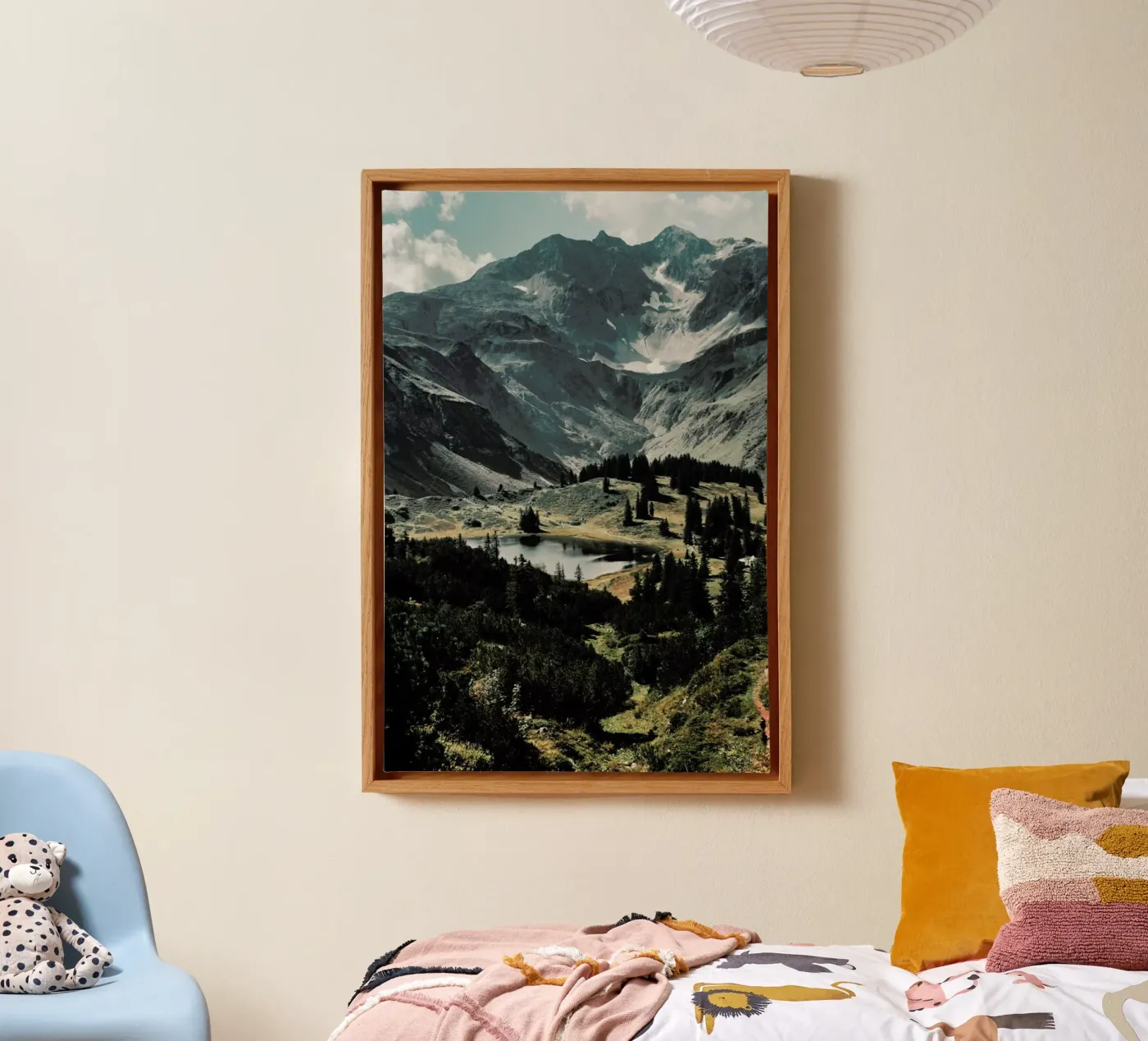 Idyllic canvas van Sebastian Hilgetag