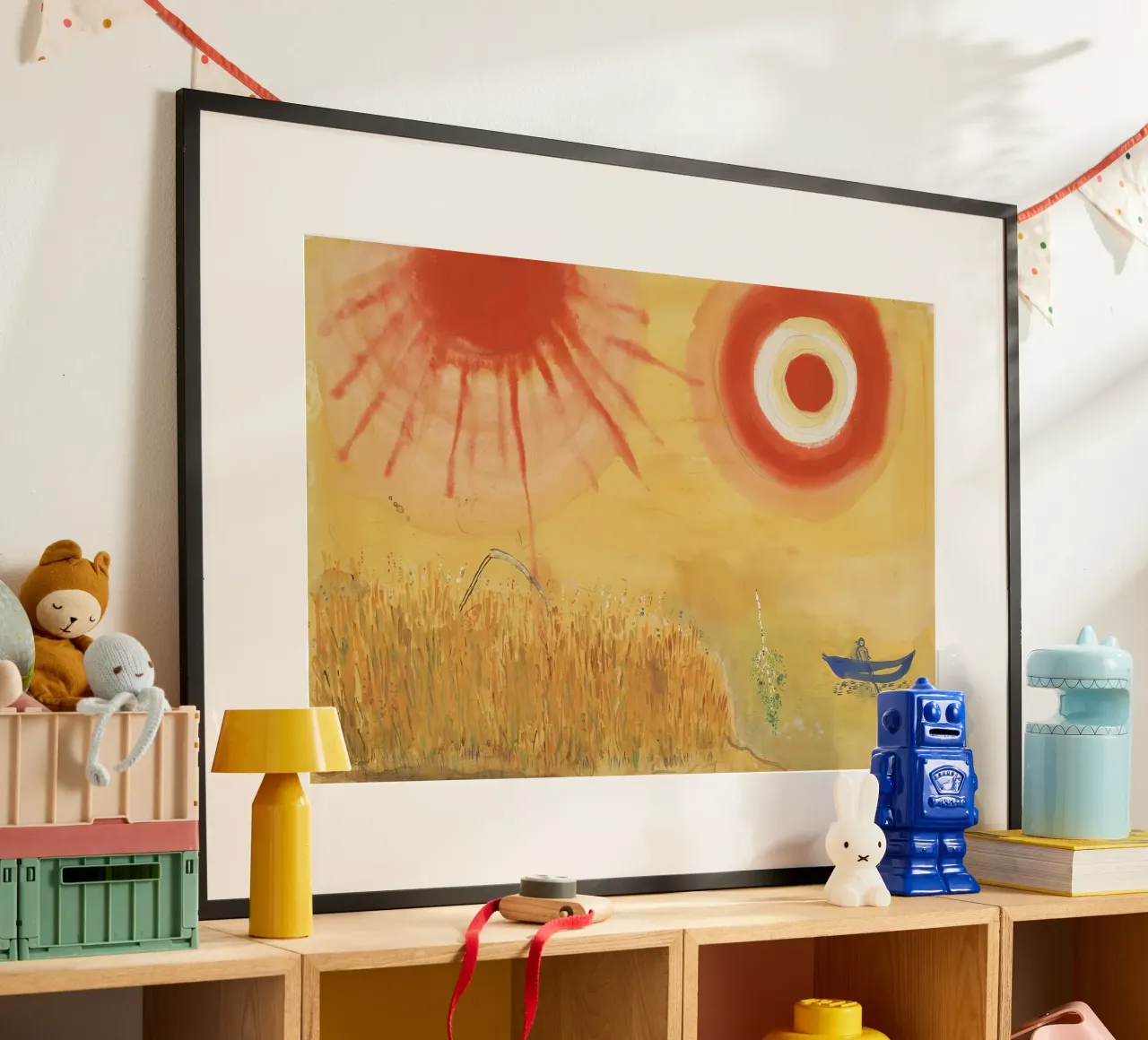 Marc Chagall : "L'après-midi dans les champs de blé" - Un ballet d'art évocateur poster de NorwesClub