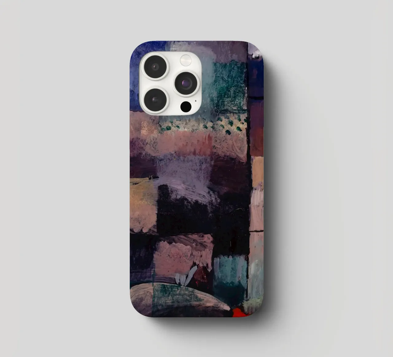 Paul Klee: Hammamet Motif - Abstract Color Blocks Masterpiec iphone case by NorwesClub