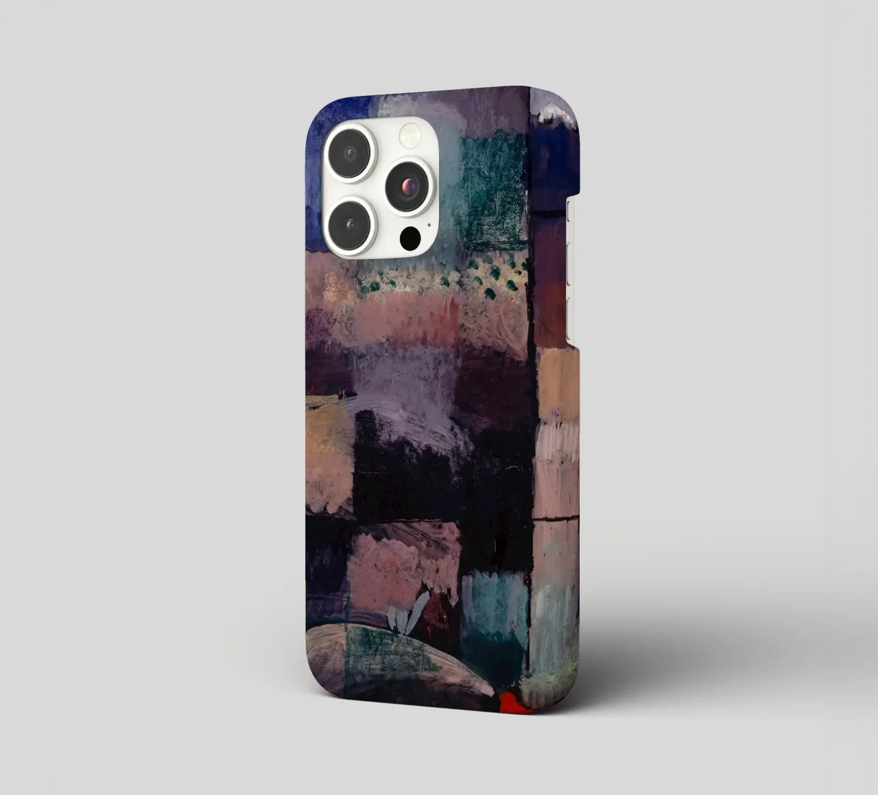 Paul Klee: Hammamet Motif - Abstract Color Blocks Masterpiec iphone case by NorwesClub