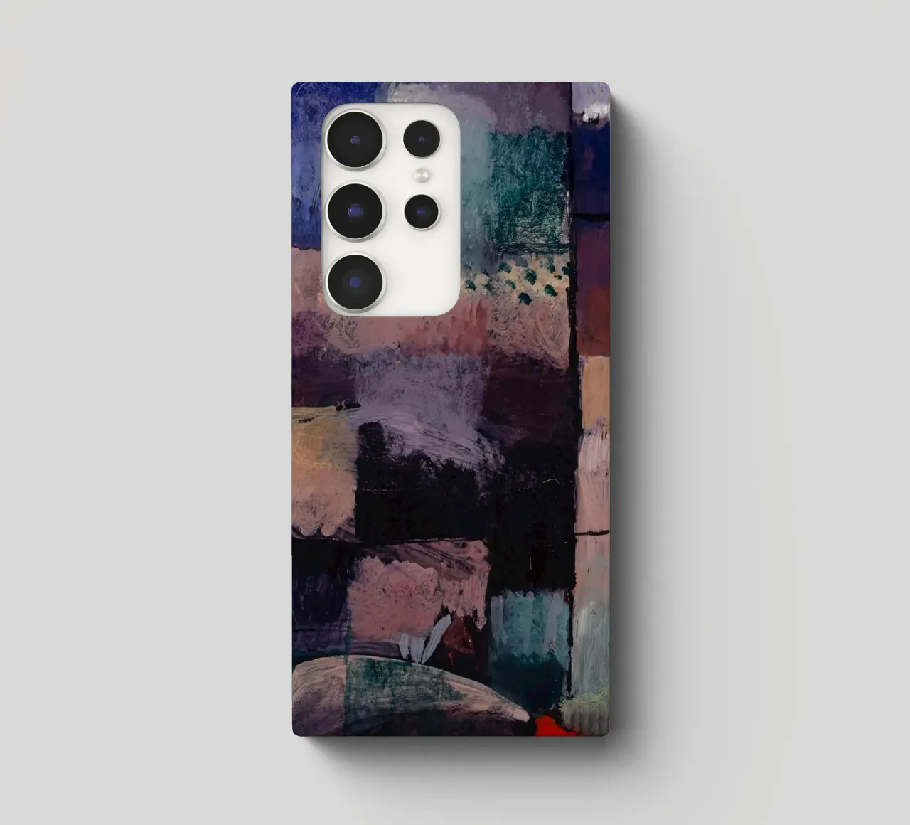 Paul Klee: Hammamet Motif - Abstract Color Blocks Masterpiec samsung phone case by NorwesClub