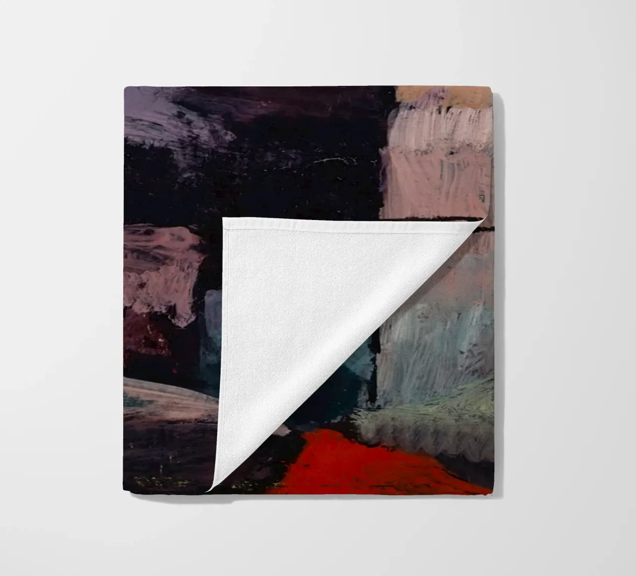 Paul Klee: Hammamet Motif - Abstract Color Blocks Masterpiec beach towel by NorwesClub