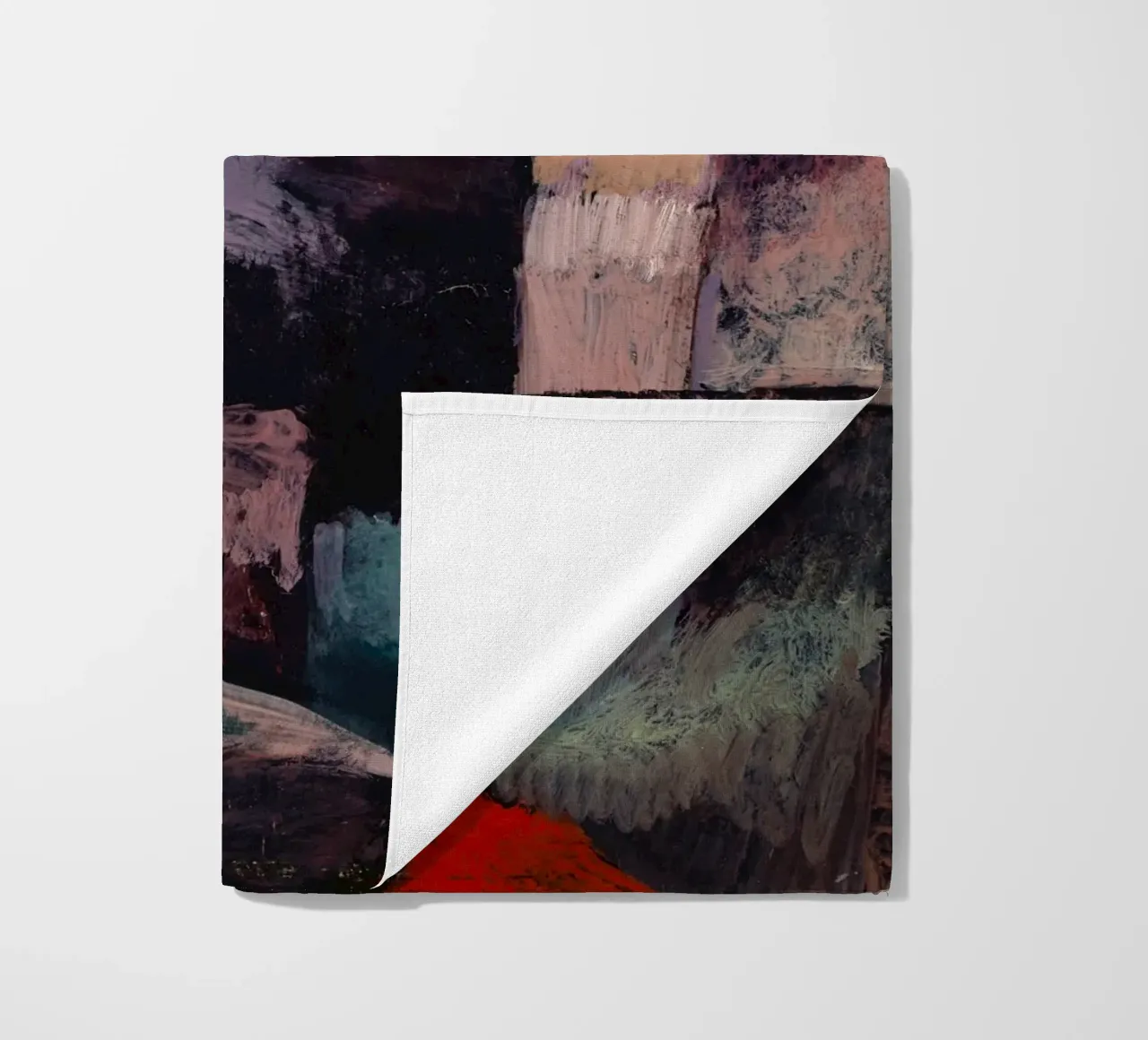 Paul Klee: Hammamet Motif - Abstract Color Blocks Masterpiec beach towel by NorwesClub