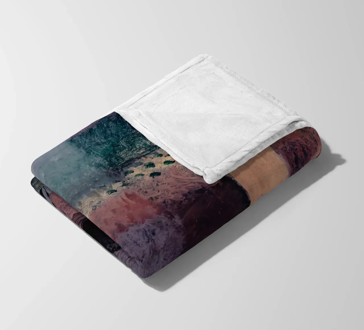 Paul Klee: Hammamet Motif - Abstract Color Blocks Masterpiec fleece blanket by NorwesClub
