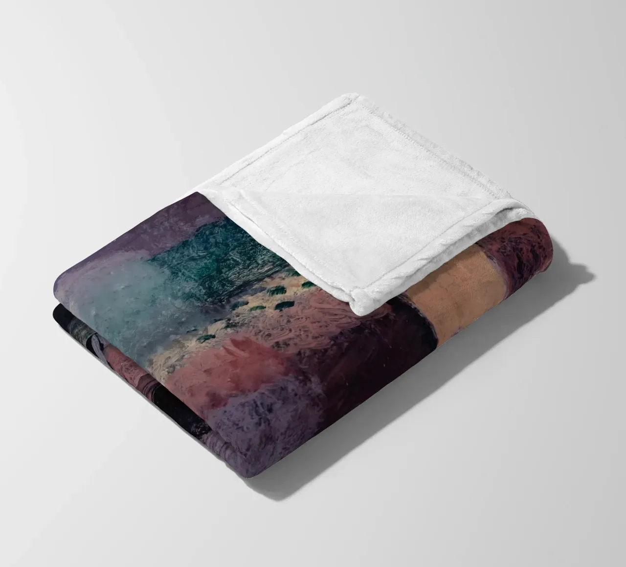Paul Klee: Hammamet Motif - Abstract Color Blocks Masterpiec fleece blanket by NorwesClub