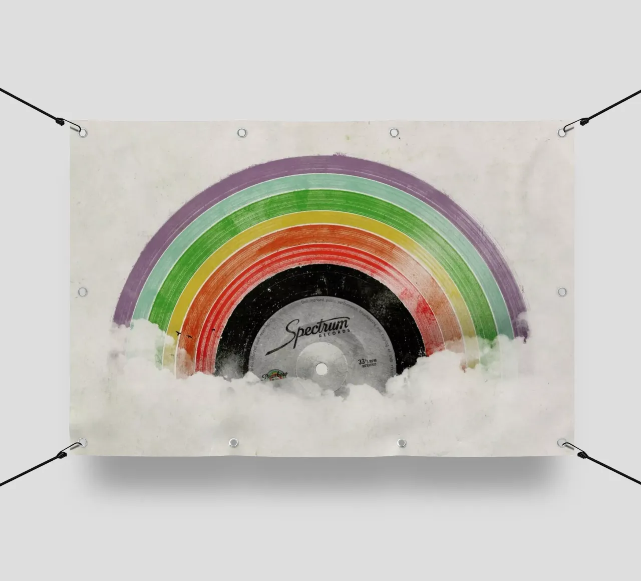 Rainbow Classics telo in pvc da Florent Bodart