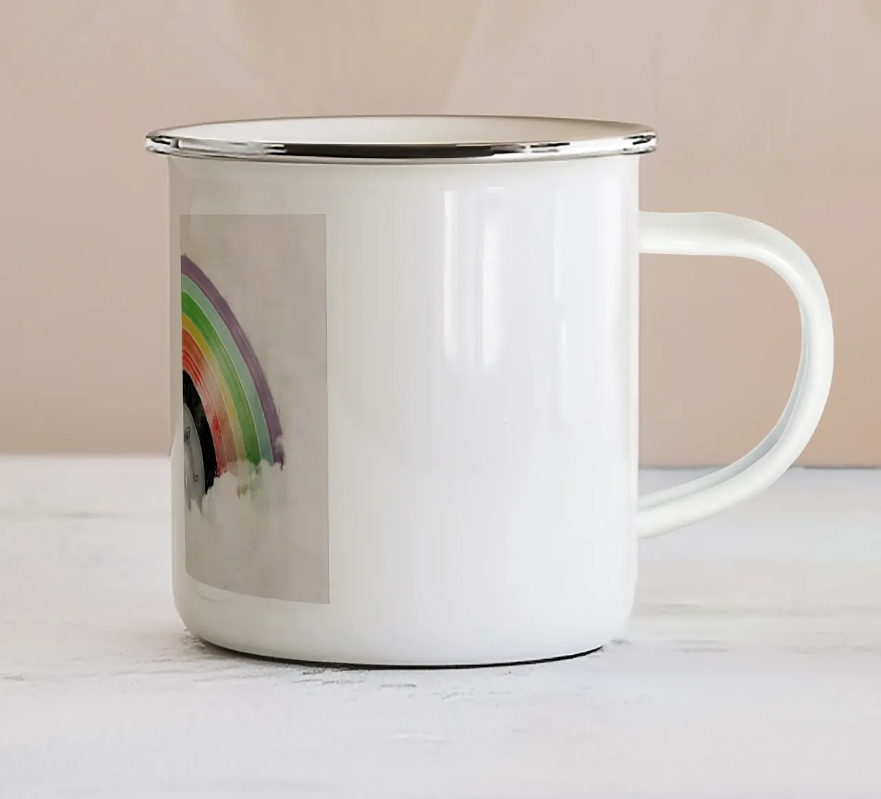 Rainbow Classics tazza in smalto da Florent Bodart