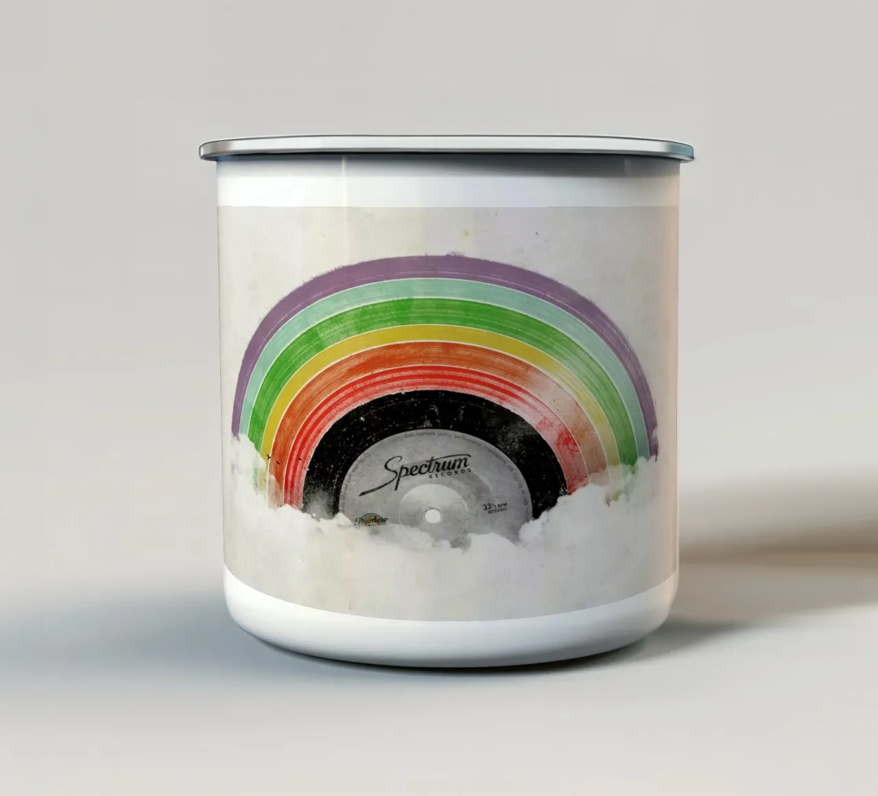 Rainbow Classics tazza in smalto da Florent Bodart