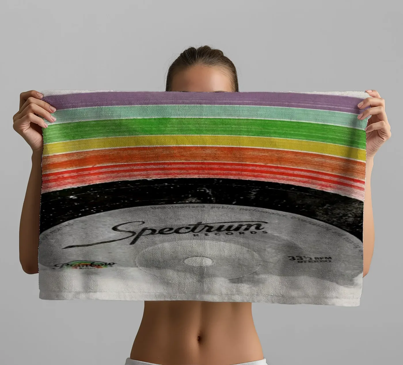 Rainbow Classics badhanddoek van Florent Bodart