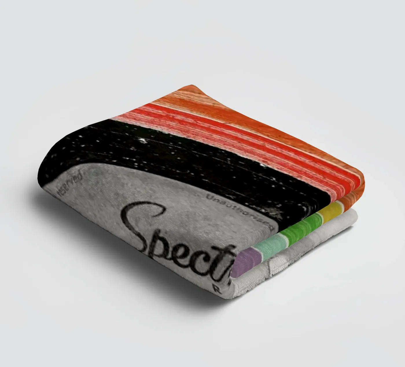 Rainbow Classics badhanddoek van Florent Bodart
