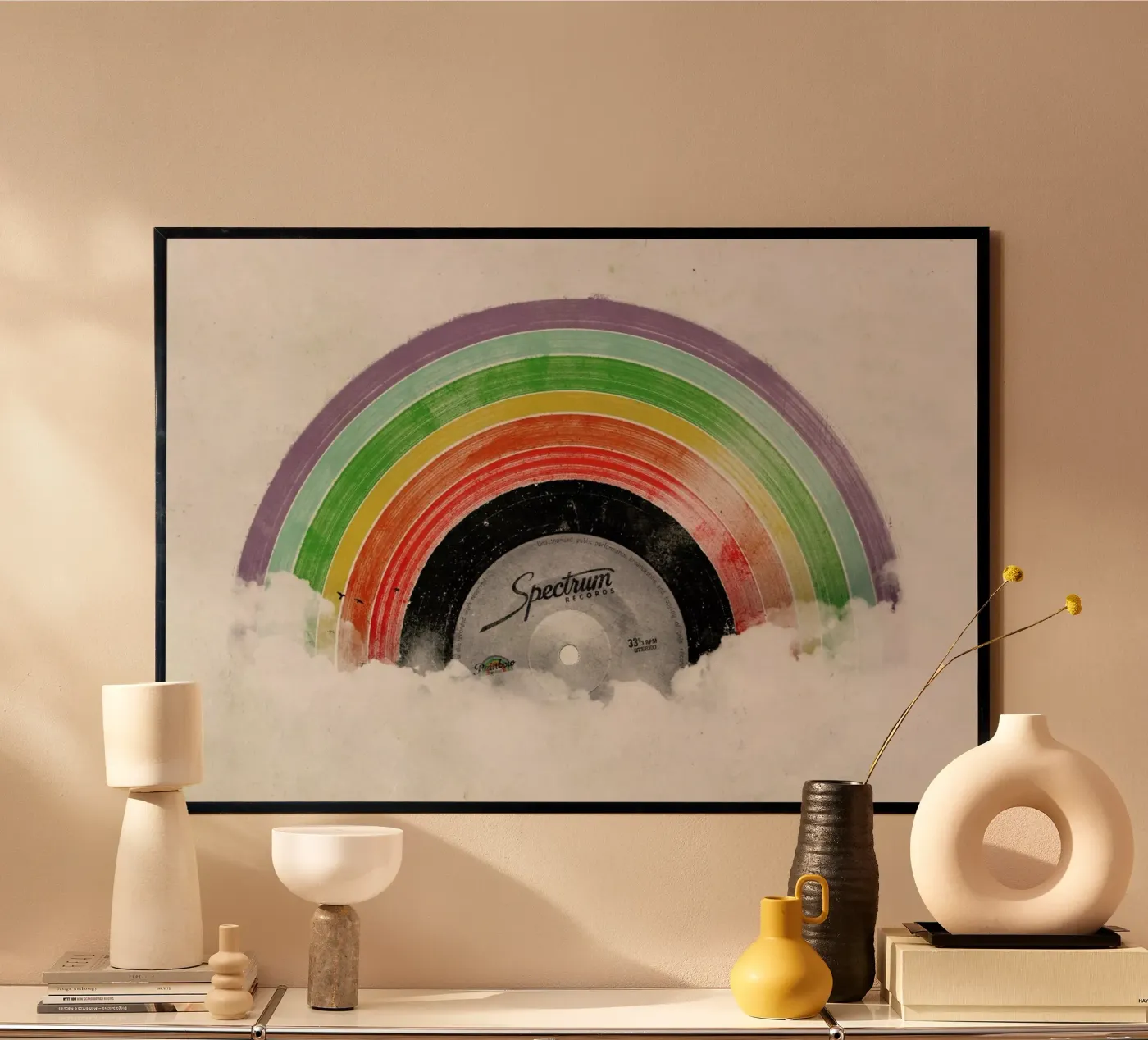 Rainbow Classics Poster von Florent Bodart
