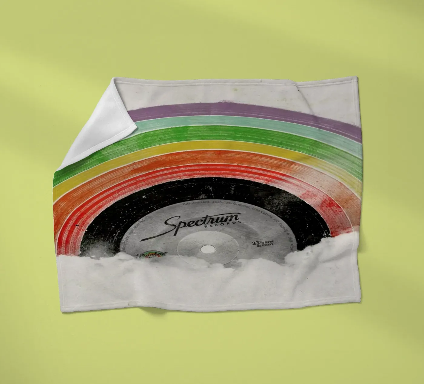 Rainbow Classics fleecedeken van Florent Bodart