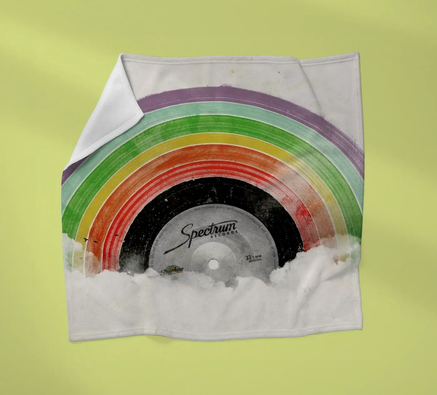 Rainbow Classics fleecedeken van Florent Bodart
