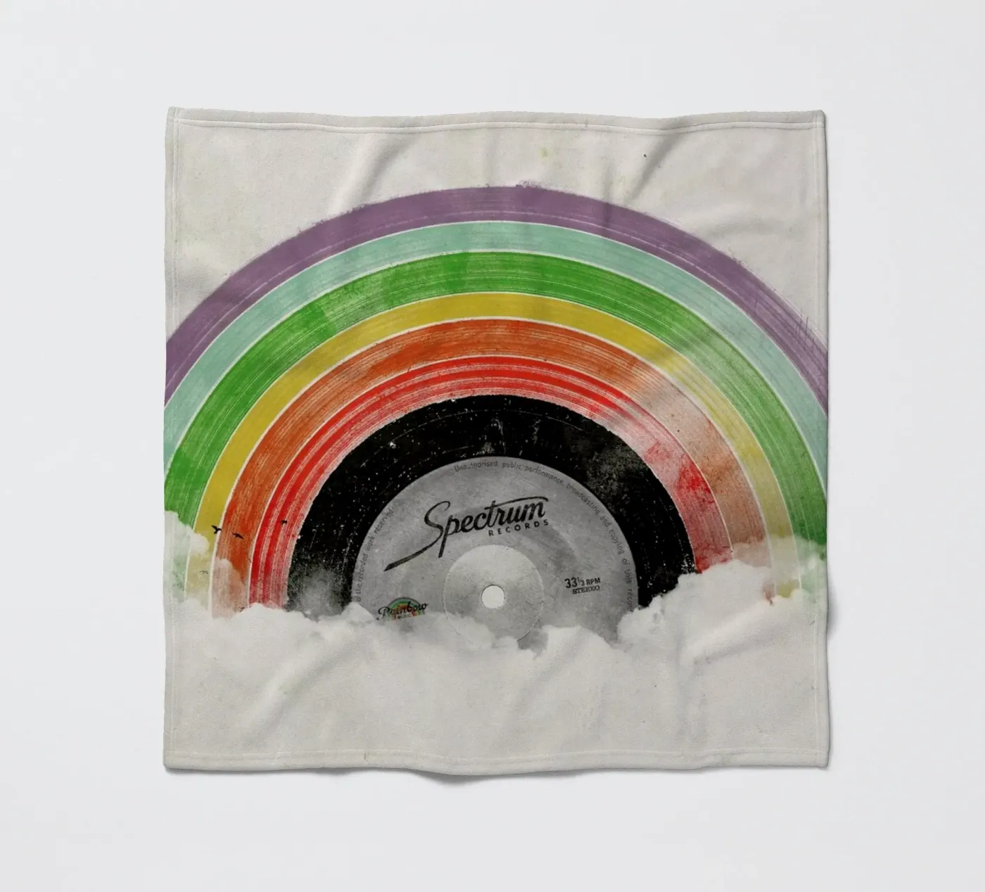 Rainbow Classics fleecedeken van Florent Bodart