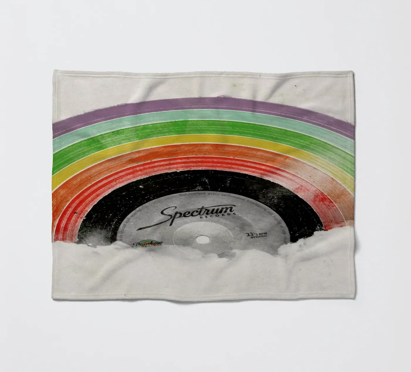 Rainbow Classics fleecedeken van Florent Bodart