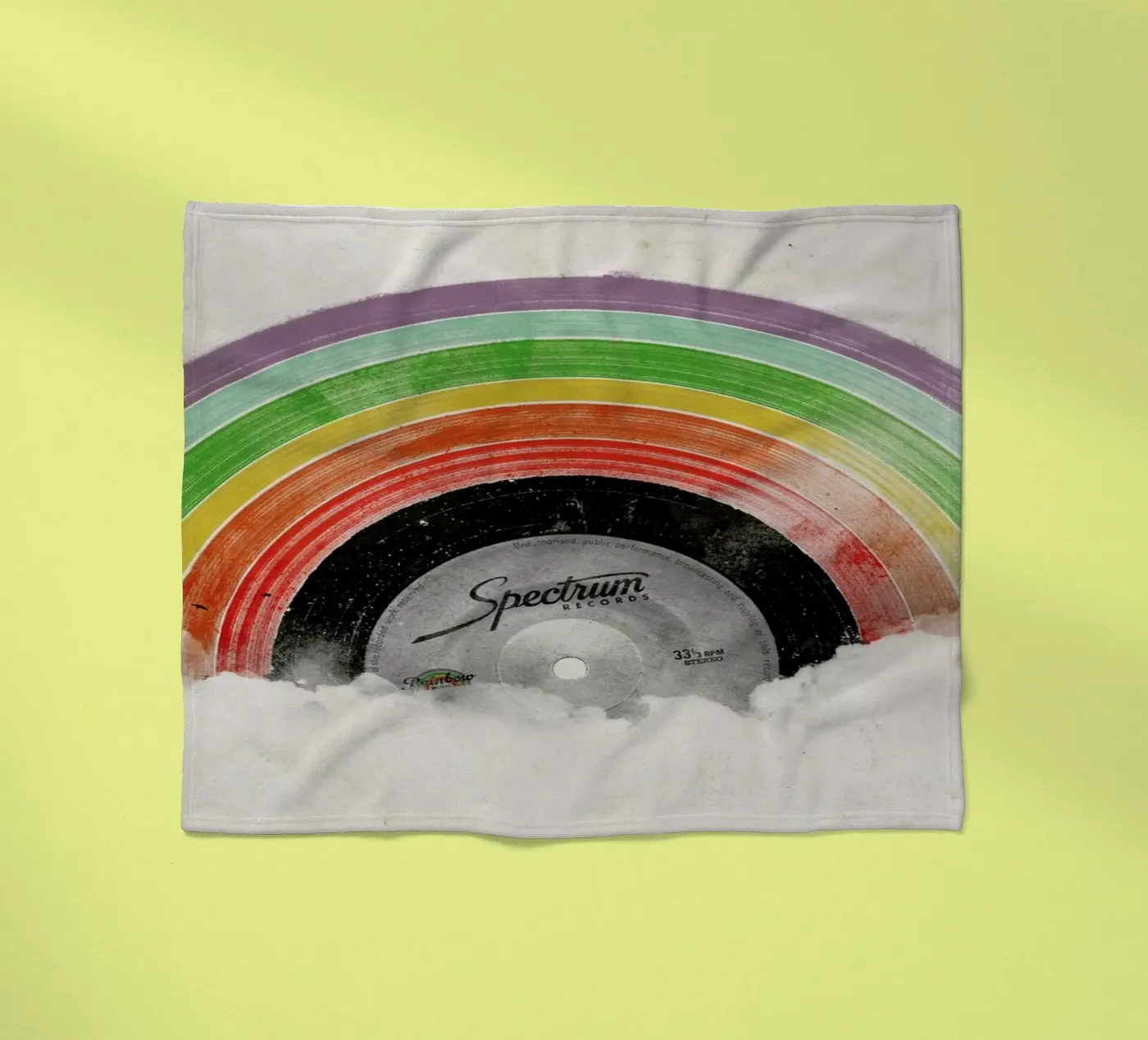 Rainbow Classics fleecedeken van Florent Bodart