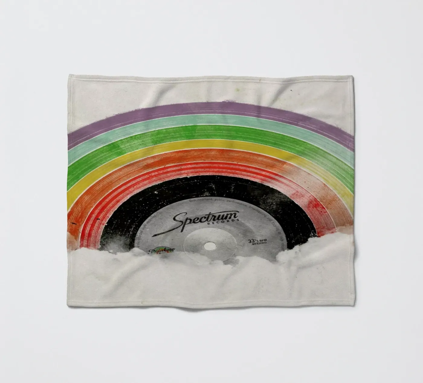 Rainbow Classics fleecedeken van Florent Bodart