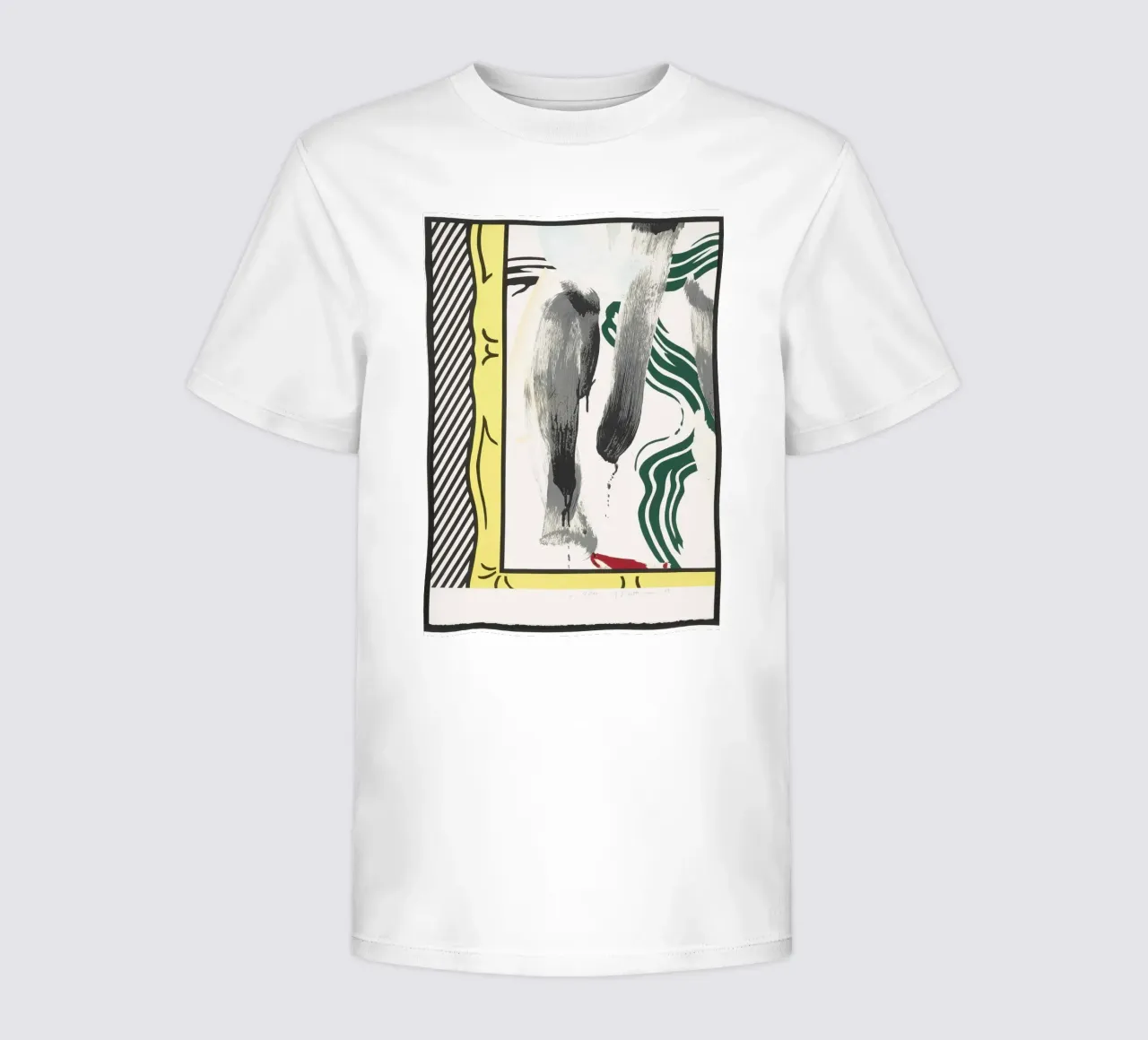 Roy Lichtenstein "Against Apartheid" Pop Art Statement kids t-shirt by NorwesClub