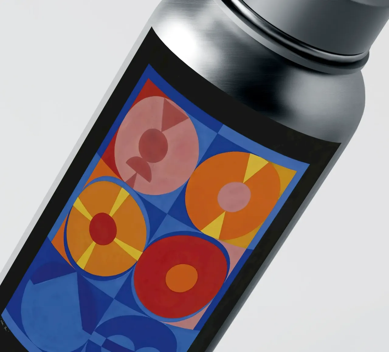 Auguste Herbin "Air, Feu" Geometric Abstraction Art Print pegatina de NorwesClub