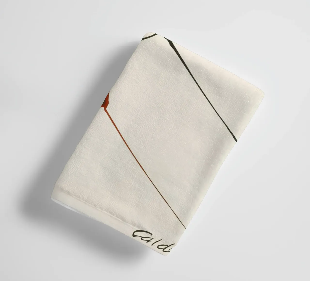Alexander Calder "Airborne" Abstract Mobile Art Print towel by NorwesClub