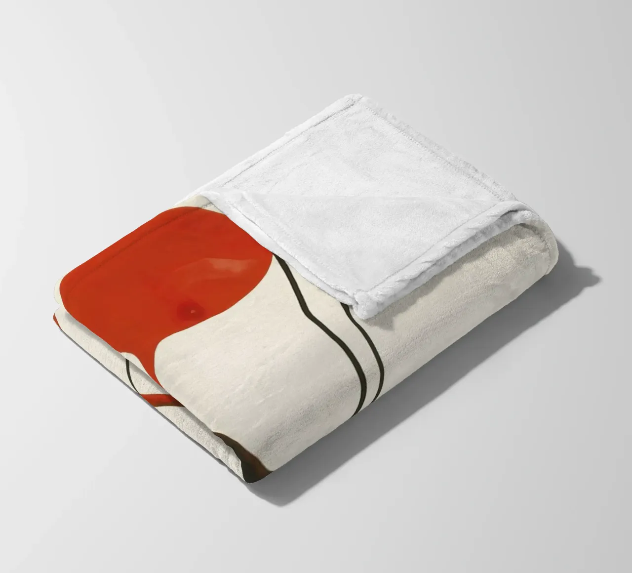 Alexander Calder "Airborne" Abstract Mobile Art Print fleece blanket by NorwesClub