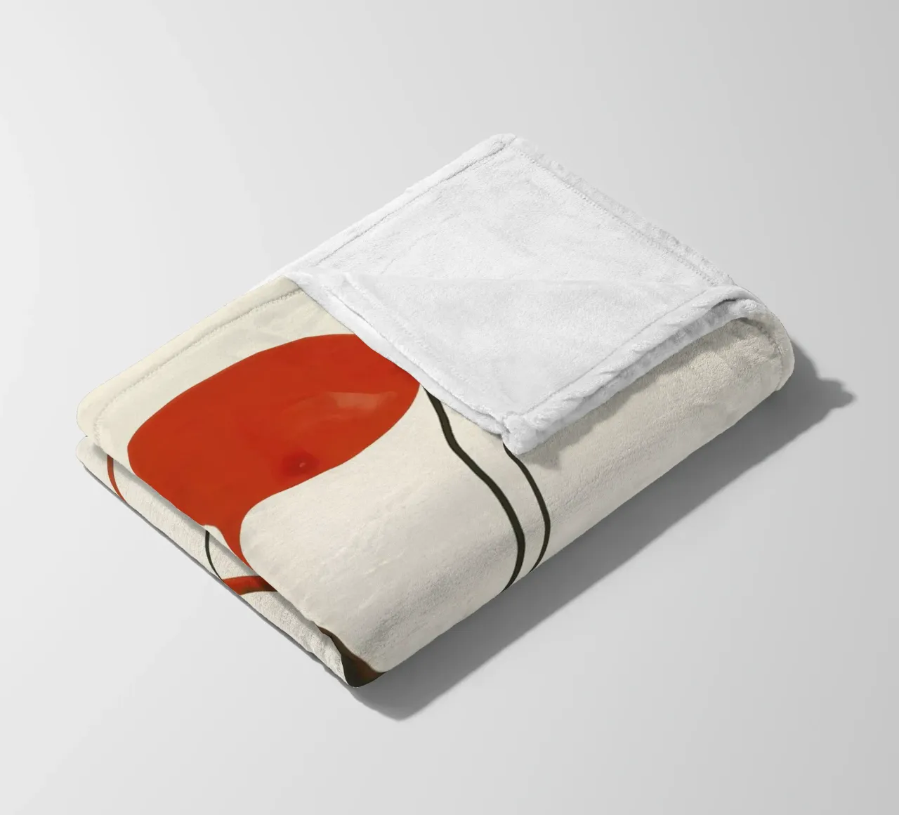 Alexander Calder "Airborne" Abstract Mobile Art Print fleece blanket by NorwesClub