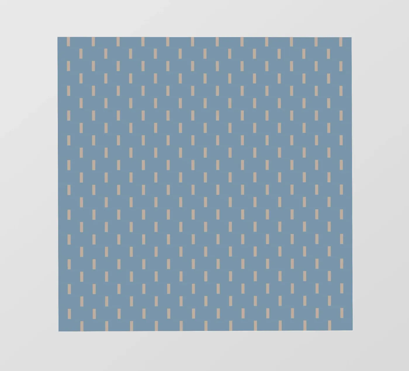 White rectangles vertical pattern pvc cover by Little Dean