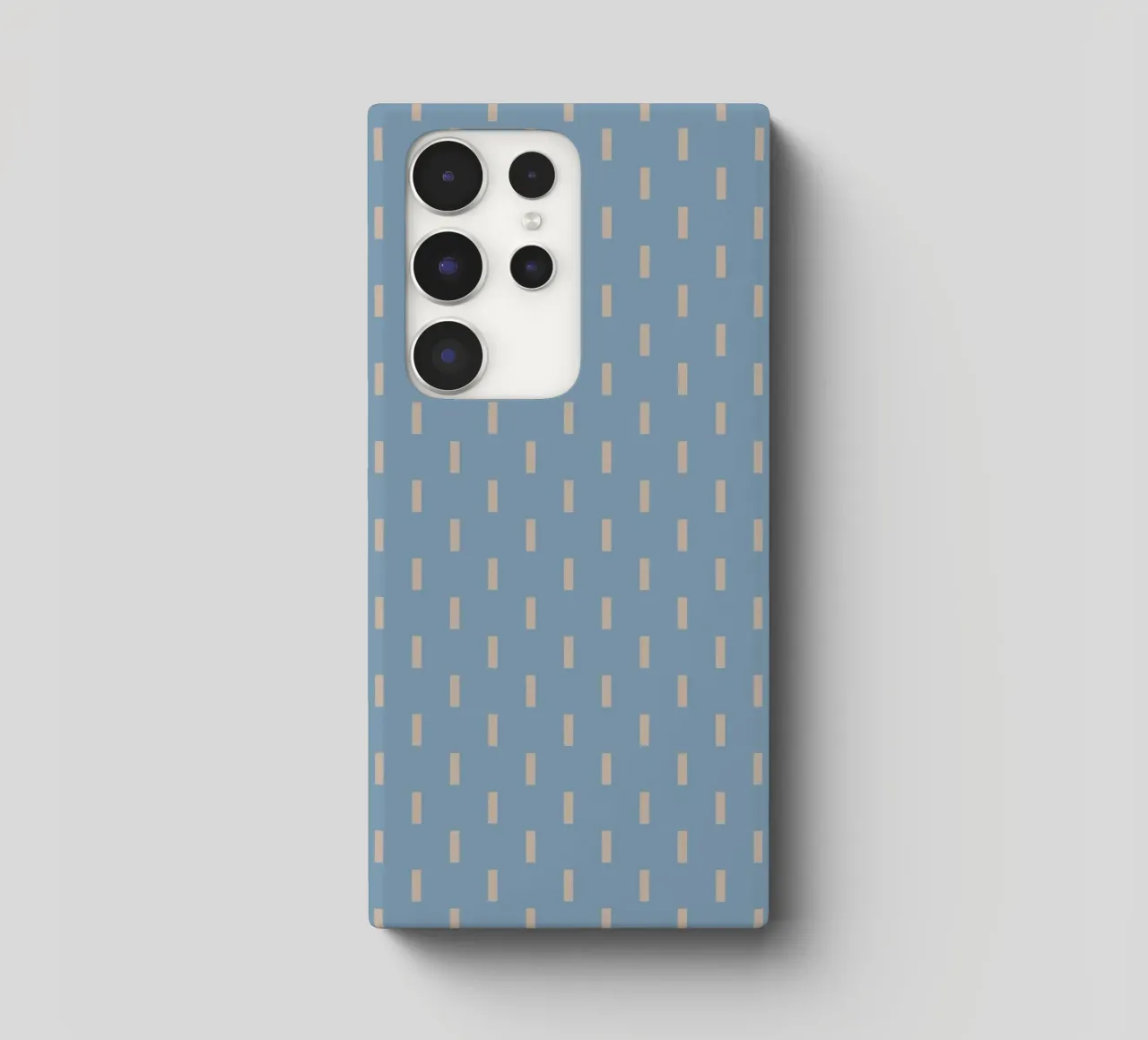 White rectangles vertical pattern cover samsung da Little Dean