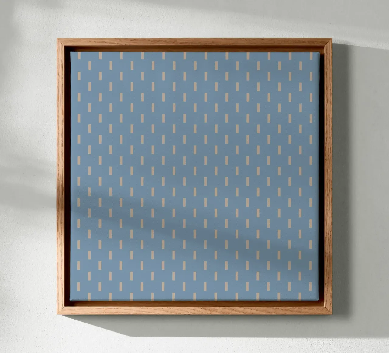 Motif vertical de rectangles blancs toile de Little Dean