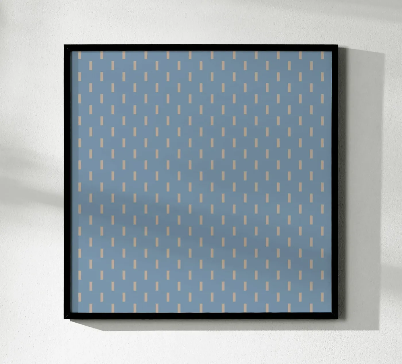 Witte rechthoeken verticaal patroon hahnemühle van Little Dean