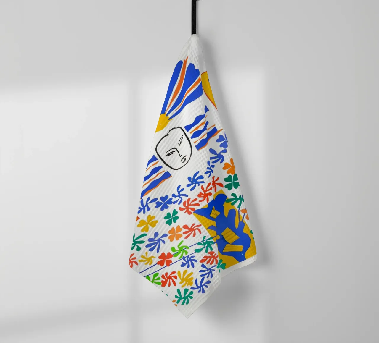 Henri Matisse: "Apollo", metà del secolo scorso, ritagli, Vibra canovaccio da cucina da NorwesClub