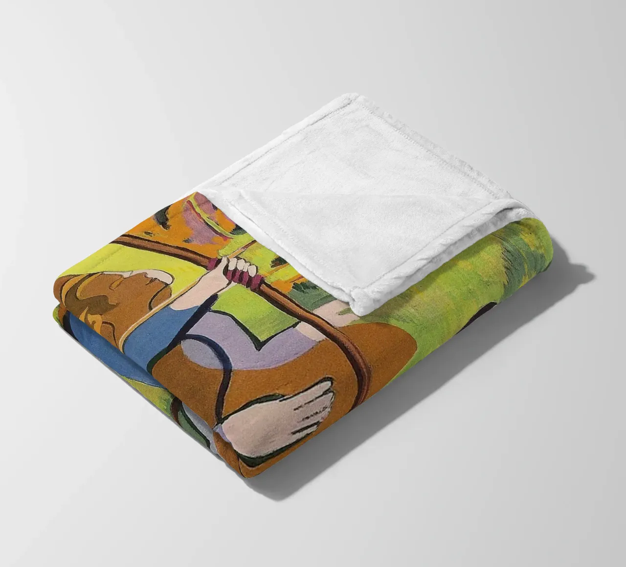 Kirchner: "Arcieri", Espressionismo, Primitivismo, Mod dinamico coperta in pile da NorwesClub