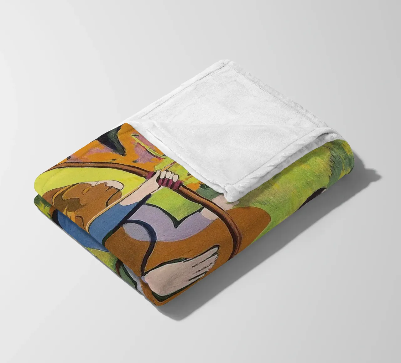 Kirchner: "Arcieri", Espressionismo, Primitivismo, Mod dinamico coperta in pile da NorwesClub