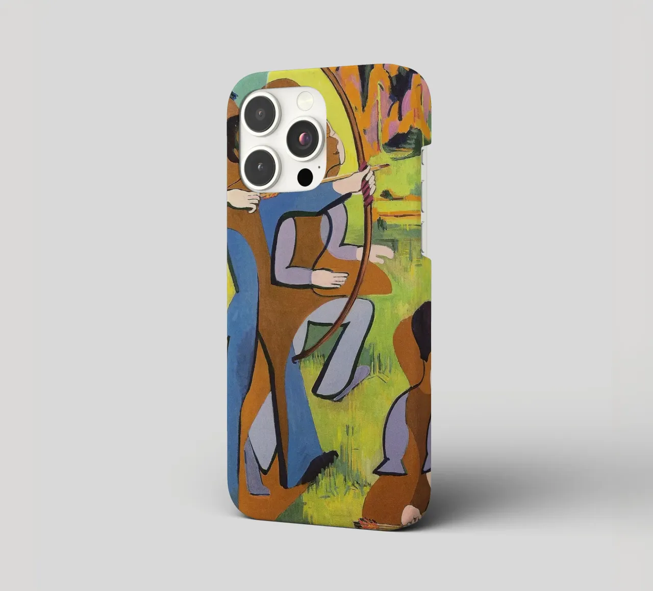 Kirchner: "Arcieri", Espressionismo, Primitivismo, Mod dinamico cover iphone da NorwesClub