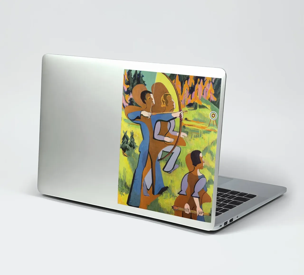 Kirchner : "Archers", expressionnisme, primitivisme, Dynamic Mod autocollant de NorwesClub