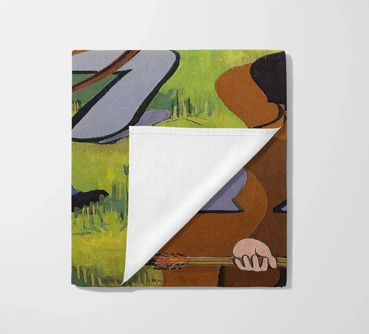 Kirchner: "Arcieri", Espressionismo, Primitivismo, Mod dinamico telo mare da NorwesClub