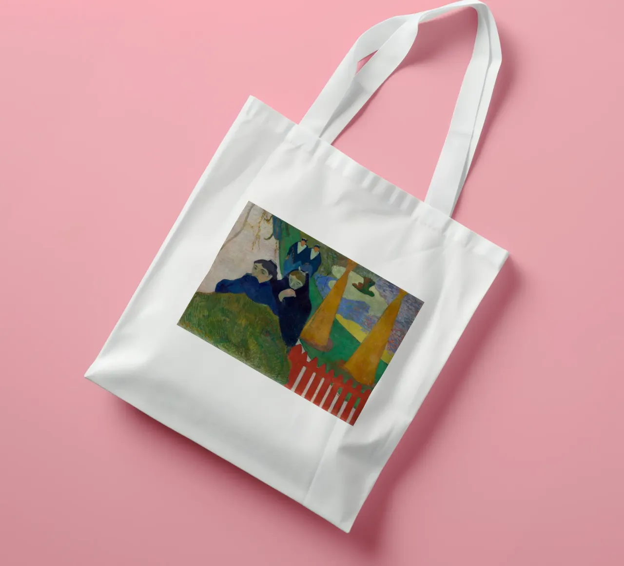 Le Arlésiennes (Mistral) di Gauguin - Visione post-impressionista borsa in juta da NorwesClub