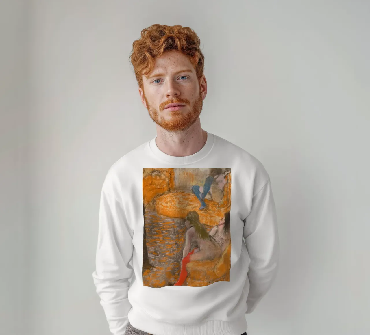 "Aspettando un cliente" di Degas - Nudi impressionisti e Parisi felpa da NorwesClub
