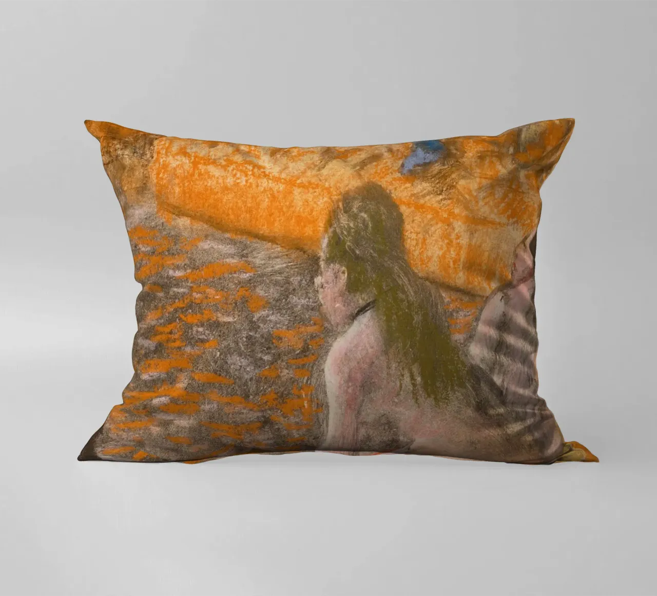 "Aspettando un cliente" di Degas - Nudi impressionisti e Parisi cuscino da NorwesClub