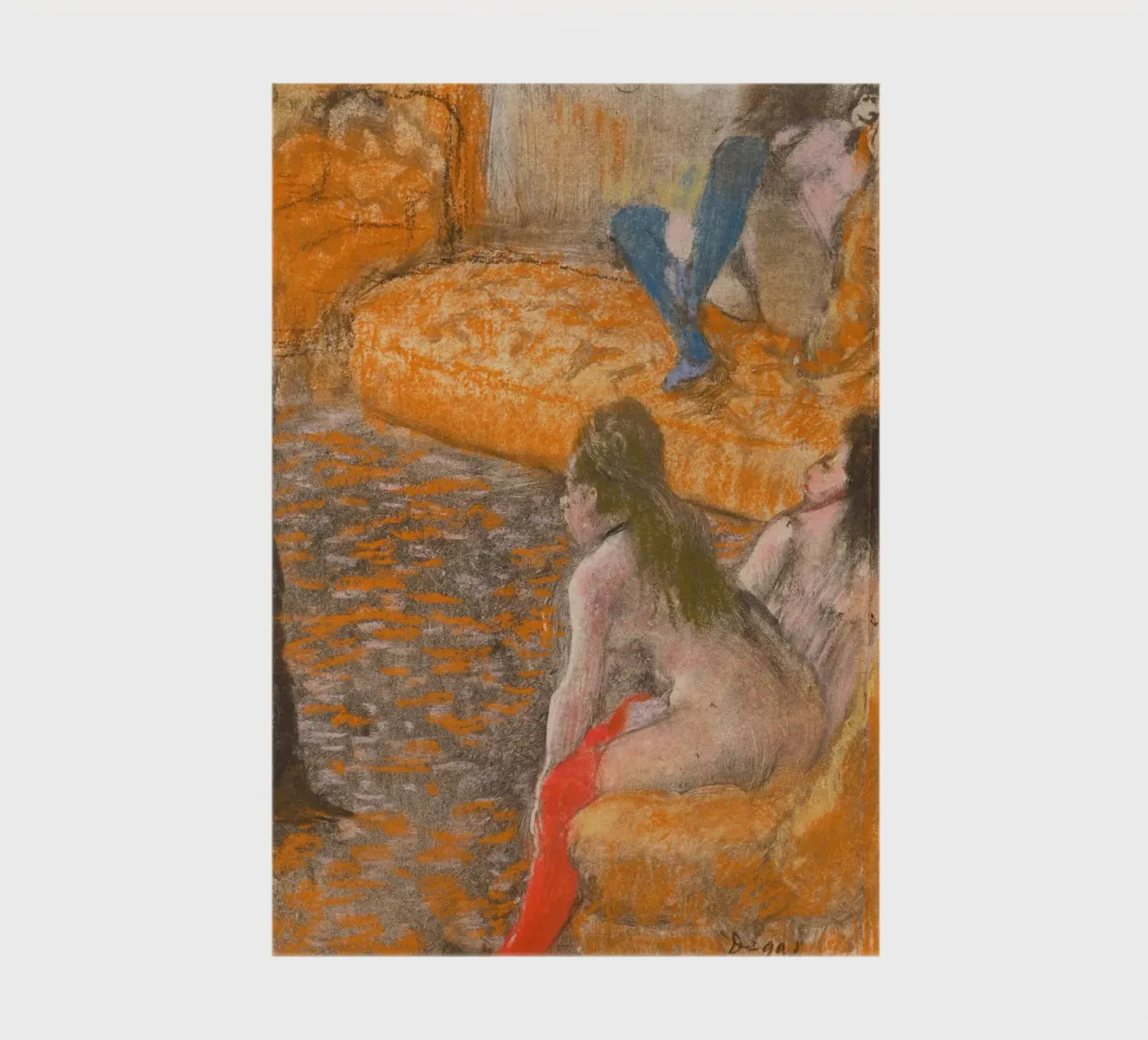 "Aspettando un cliente" di Degas - Nudi impressionisti e Parisi diario da NorwesClub
