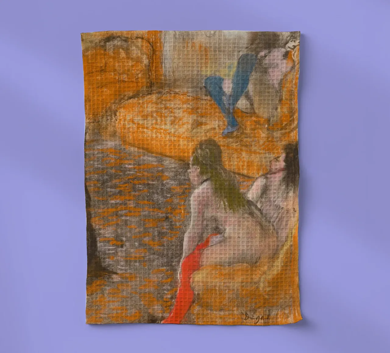 "Aspettando un cliente" di Degas - Nudi impressionisti e Parisi canovaccio da cucina da NorwesClub