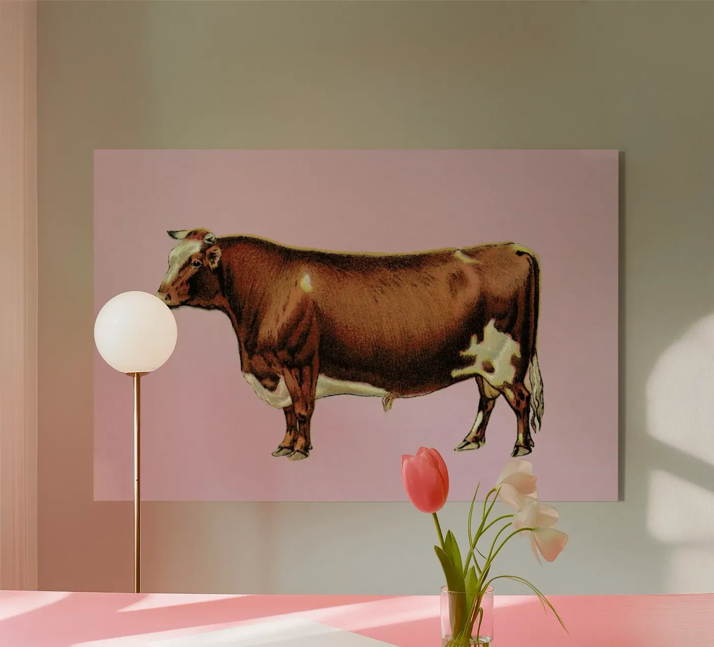 Bessie Acryl-Glas von Flora & Fauna