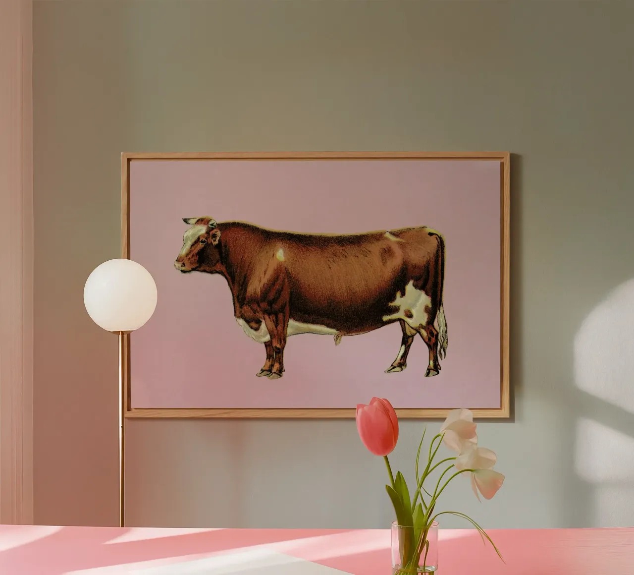 Bessie alluminio dibond da Flora & Fauna