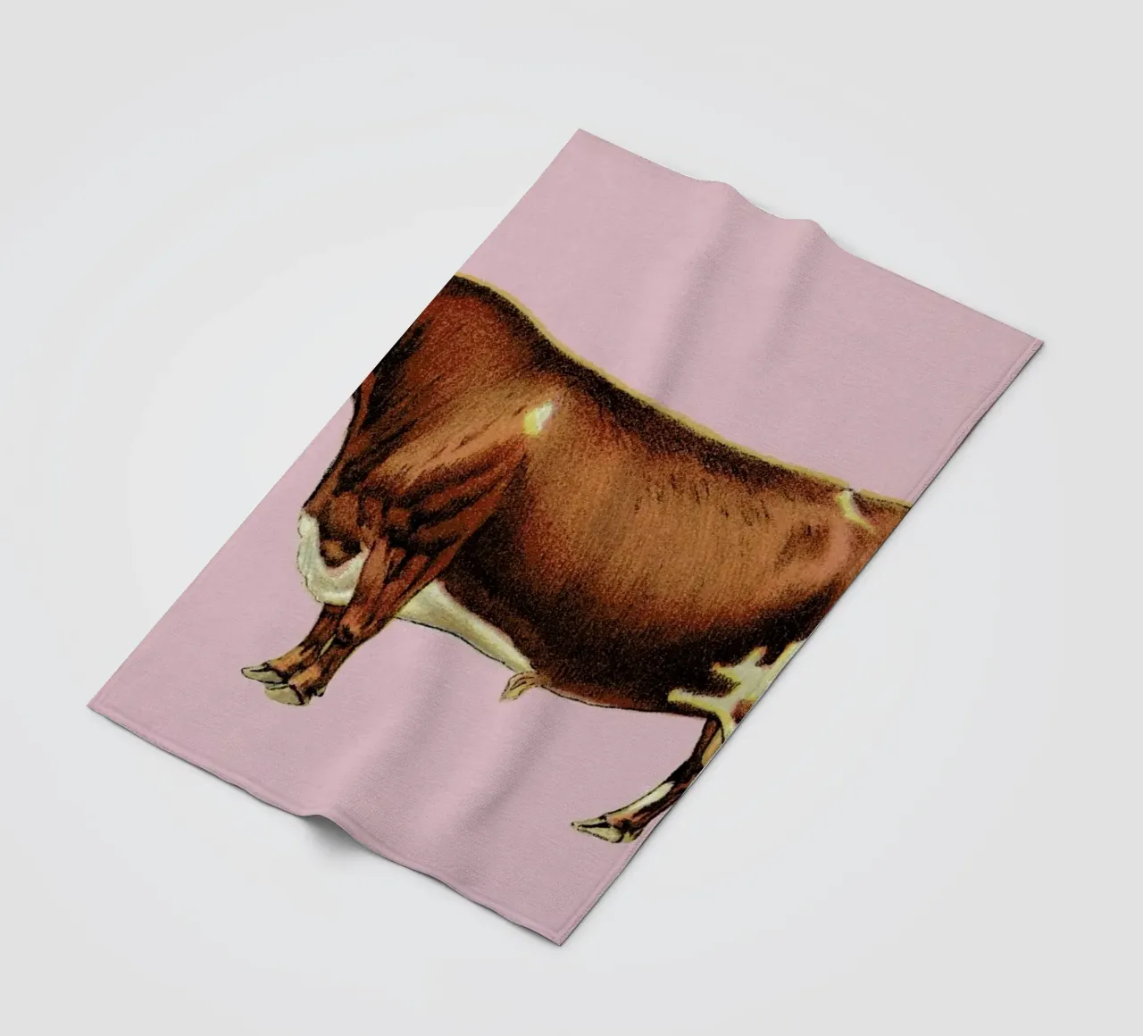 Bessie coperta in pile da Flora & Fauna